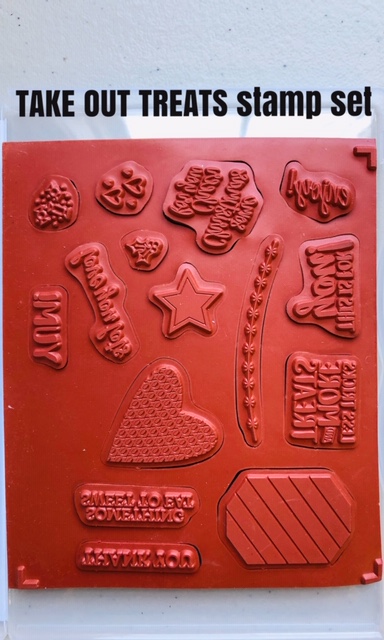 Take out Treats stamps